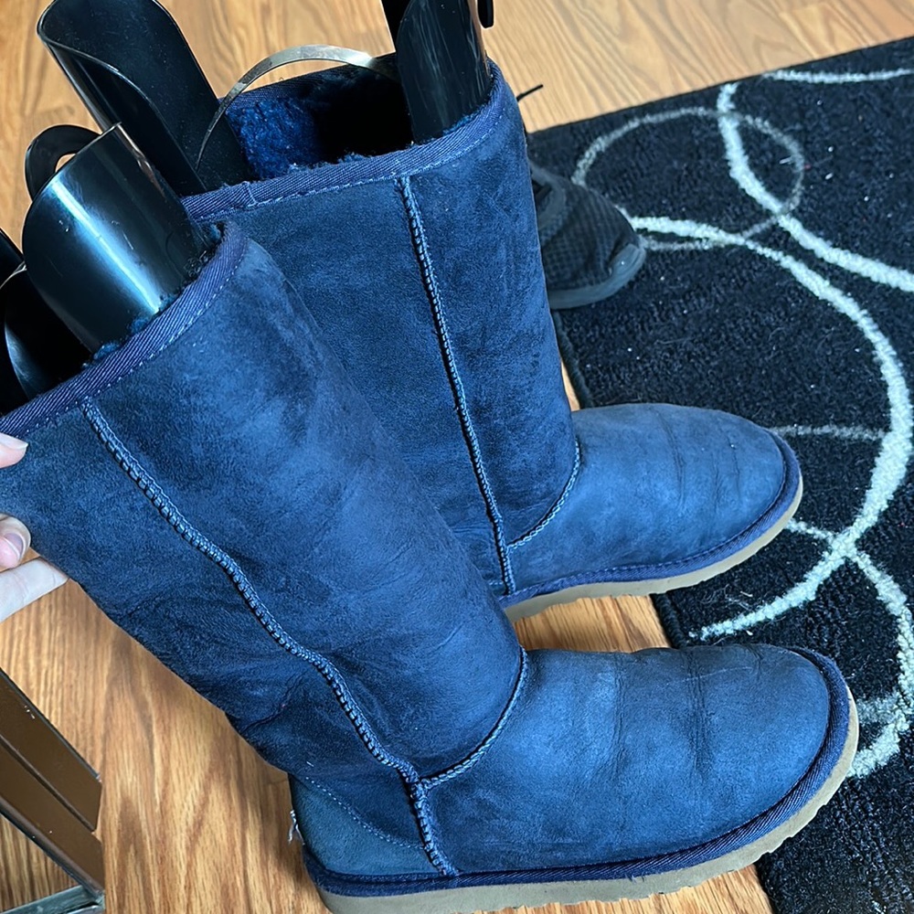 Dark navy blue uggs